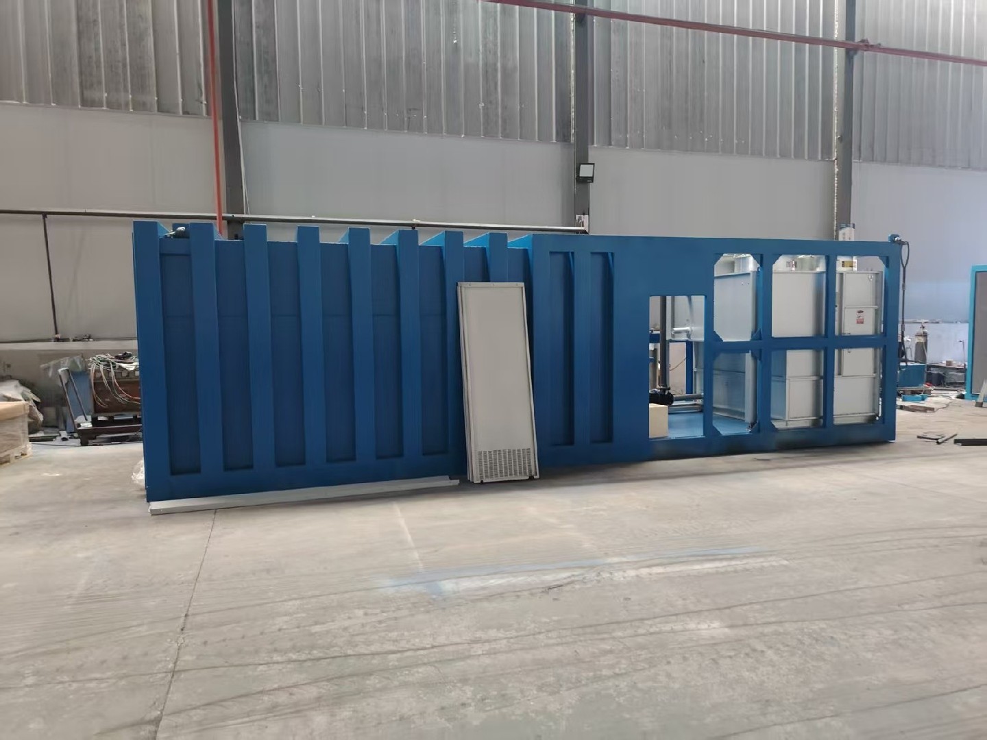 安徽汪总1卡板500公斤/次处理量真空预冷机出货